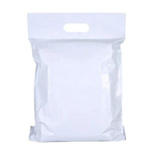 Packaging Bubble Bag Hands Plastic <b>Envelope</b> Poly Mailing Bags Polly Mailers With Handle - Product Image 1