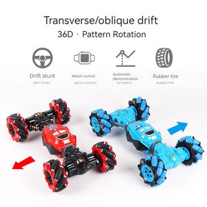 Produit de jouet pour enfant Voitures télécommandées à double face avec musci et lumière Geste de la main Drift RC Stunt Car pour enfants - Product Image 2