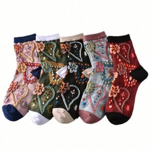 Printed Over-Knee <b>Socks</b> New Autumn Winter Women's Middle Tube Outdoor Dress <b>Socks</b> - Product Image 5