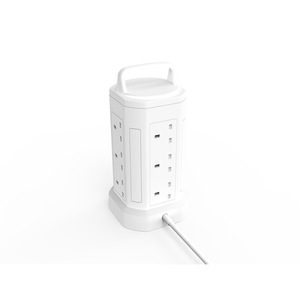 Aangepaste Britse Standaard Nieuwe Toren <span class=keywords><strong>Plug</strong></span> Multifunctionele Usb Snelladen 13a Extension <span class=keywords><strong>Socket</strong></span> Sleep Strip Bedrading - Product Image 1