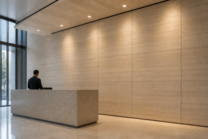 <span class=keywords><strong>Panel</strong></span> de Travertino Beige en Forma de Panal de Abeja - Product Image 5
