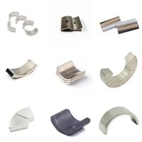 Benutzer definierte Energie Motor Generator Halbring Segment Starker Magnet Ndfeb Industrielles Schwungrad U-Form Array Fliesen Lichtbogen Neodym Magnete