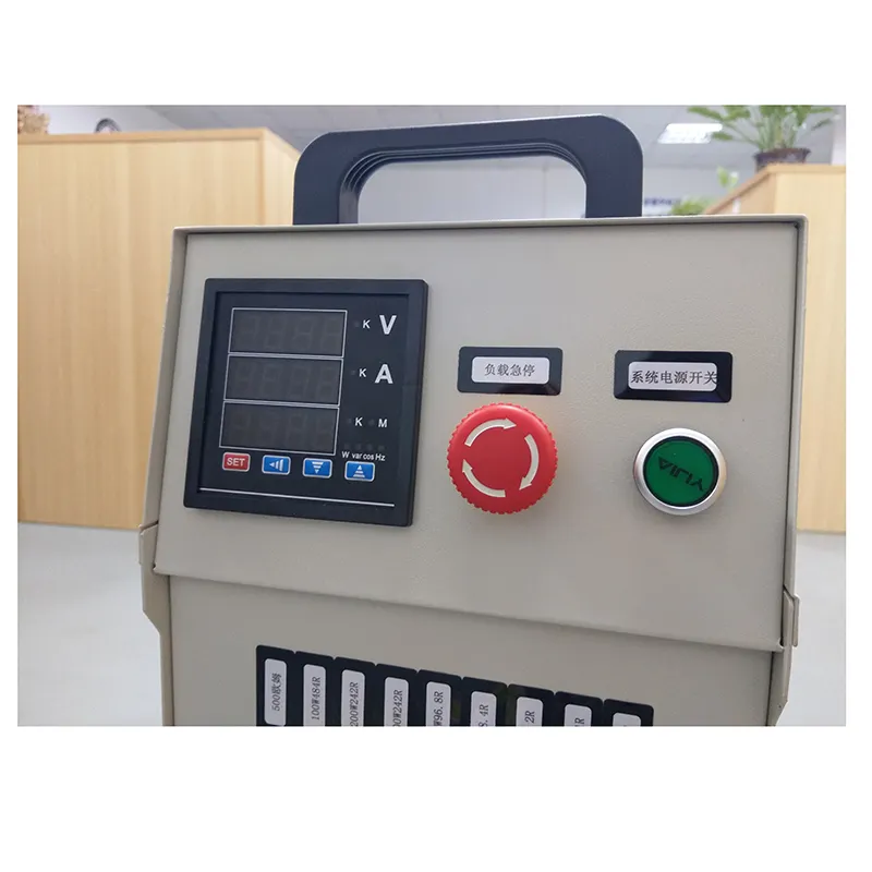 10KW AC220V Power adjustable open ac load bank product brief resistive load bank 8 Files test load banks