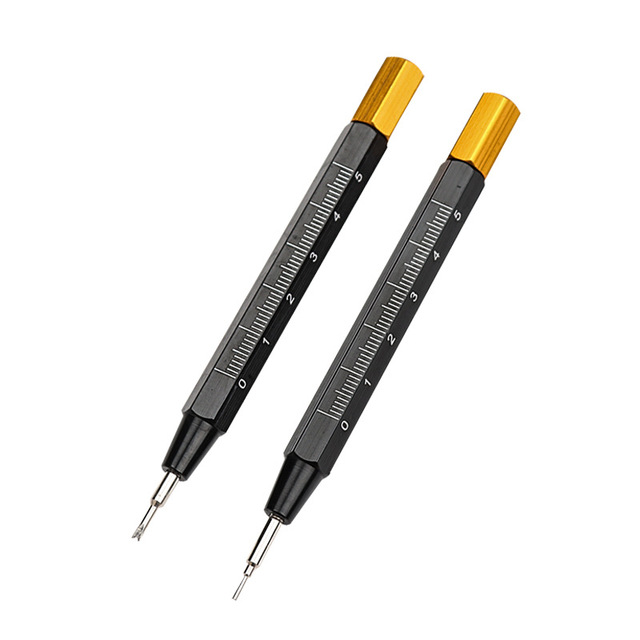 Custom Logo High-end Black ScaleTooling Watch Band Spring Bar Pins Remover Stainless Steel Tool Watch Band Remover