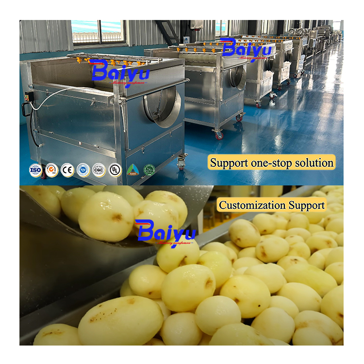 BaiyuCE Certified Large capacity Root Vegetable