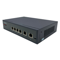 Conmutador POE de 4 puertos marca Anxinshi para cámaras IP POE Power Over Ethernet