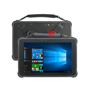 Portátil al aire libre 10 "pulgadas pantalla táctil IP65 Industrial win10 Tablet MINI PC tableta resistente Windows i7 Q10
