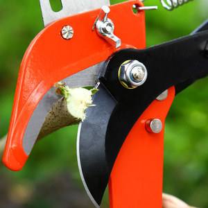 กรรไกรตัดแต่งกิ่งไม้สูง Mountain Wisteria ขนาด 320 มม. ทำจากสแตนเลส หัวตรง โครงสร้างแบบผีเสื้อ สำหรับตัดแต่งต้นไม้ผลไม้ - Product Image 5