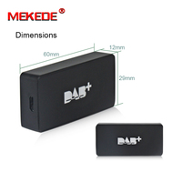 Mekede — lecteur DVD de voiture sous Android en option, accessoires, Radio DAB + Tuner, récepteur Audio numérique pour système universel de véhicule