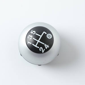 Pommeau de levier de vitesse de voiture en alliage d'aluminium, 5 ou 6 vitesses, ergonomique, compatible Fiat - Product Image 2