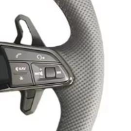 Volant en cuir mis à niveau vers la nouvelle série R8 pour <span class=keywords><strong>Audi</strong></span> RS RS3 RS7 <span class=keywords><strong>RS8</strong></span> R8 <span class=keywords><strong>S8</strong></span> A3 A4 A5 A7 Q7 TT TTs A6 C7 S5 Q5 Volant - Product Image 4