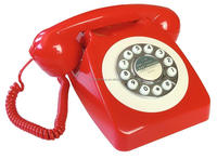 Téléphone mains libres noir avec fil, Vintage, intelligent, Antique, fil noir, décoration ancienne, breloques en résine, carte Sim de bureau, téléphone fixe Gsm