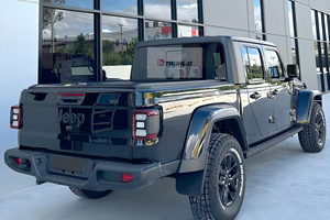 Cubierta Retráctil Rígida para Caja de Camioneta, Enrollable, para Jeep Gladiator 2019-2025, Plegable Manualmente, Compatible con GMC Sierra, Silverado, <span class=keywords><strong>Ranger</strong></span>, con Cierre - Product Image 4
