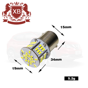Perfecto LED 1156-3014-54 SMD LED Car Tail Stop Brake Turn Light Lámpara Bombilla 12V DC Auto Pequeñas bombillas LED - Product Image 2