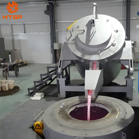 Four de fusion à gaz pour ferraille d'aluminium et de cuivre, capacité 500KG 1000KG 2000kg, avec creuset et installation de fonderie pour la coulée d'ingots