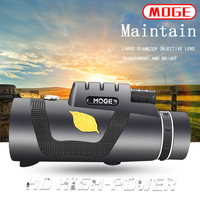 Nuevo Monocular 12x50 de Alta Definición, Mini Telescopio para Conciertos al Aire Libre