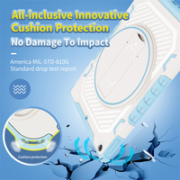 Support antichoc robuste support pliant armure tablette couverture enfants étui pour Lenovo Pad 11 2024 Tab M11 12.7 P12 Legion Y700