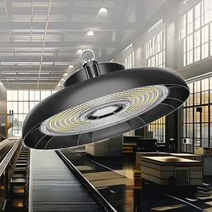 Super lumineux 150W 200w 300W Ufo a mené la lampe menée par éclairage industriel d'intérieur de lumière élevée de baie - Product Image 4