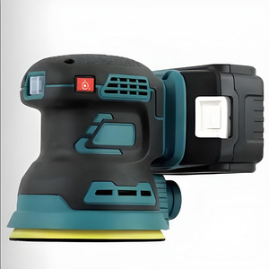 Gran oferta, herramientas eléctricas portátiles eléctricas de litio sin escobillas, lijadora eléctrica de 125mm para madera - Product Image 1