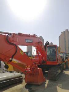 Excavadora Usada Doosan DH225lc-7 de 25 Toneladas, Excavadora Hidráulica de Segunda Mano DH80-7 DH220LC-7 en Buen Estado - Product Image 3