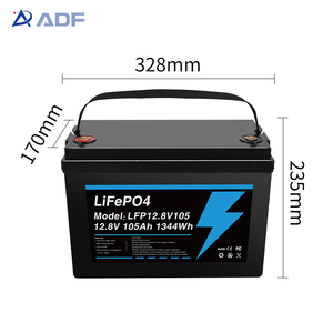 Batería de Fosfato de Litio de Última Generación, 12V 50Ah 60Ah 100Ah 200Ah, 12.8V 105Ah, Iones - Product Image 3