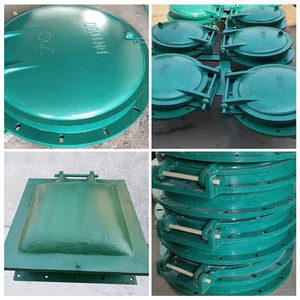 Vanne à clapet arrière en fibre de verre pour vidange d'eau d'étang à poissons industriels - Product Image 2