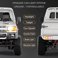 KK Nouveau modèle de voiture RC 4x4 à l'échelle 1/12, 2,4 GHz, câble USB, télécommande, pick-up, véhicule tout-terrain pour enfants et adultes, cadeau