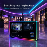 Distributeur de parfum intelligent de bureau BH avec écran tactile LCD, éclairage RGB, pour centres commerciaux et hôtels, distributeur d'échantillons en libre-service, SDK, paiement par pièces