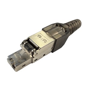 Mạ Vàng cat6A FTP/STP RJ45 toolless mạng nối cắm cat6A Modular cắm cat6A toolless pha lê đầu nối - Product Image 1