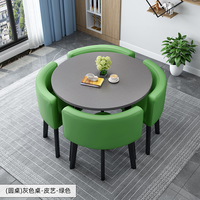 Ensemble de table à manger moderne de luxe en bois de style farmhouse, 5 pièces (4 chaises + table), écologique, gain de place, appartement, salon, hôtel