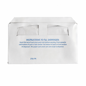 Papier toilette écologique jetable, 250 feuilles, en pâte recyclée - Product Image 3