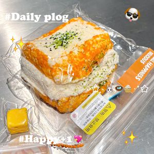 Juguete Antiestrés de Silicona Suave con Forma de Comida, Juguete Sensorial de Rebote Lento, Relajante para Escritorio, Marca QY Toast Squishy - Product Image 5