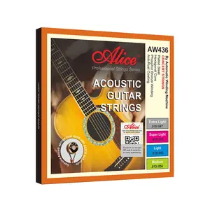 Factory Price Alice AW436 XL/SL/L Acoustic Guitar Strings Good Quality for Sale