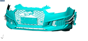 Alerones Delanteros de Fibra de Carbono para <span class=keywords><strong>Audi</strong></span> <span class=keywords><strong>A4</strong></span> RS4 B9, Parachoques de Posventa, 2017-2020 - Product Image 5