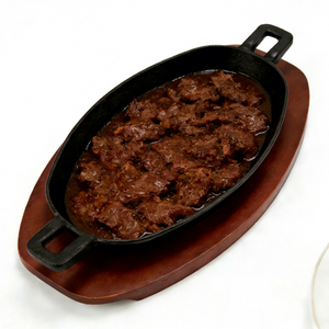 <span class=keywords><strong>Plaque</strong></span> <span class=keywords><strong>de</strong></span> <span class=keywords><strong>cuisson</strong></span> ovale en <span class=keywords><strong>fonte</strong></span> <span class=keywords><strong>émaillée</strong></span> Teppanyaki, avec poignée unique, pour steak, vente en gros directe usine - Product Image 4