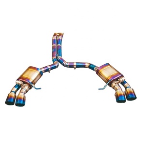Sistema di scarico catback di scarico valvetronic in titanio Performance per scarico <span class=keywords><strong>Porsche</strong></span> <span class=keywords><strong>Macan</strong></span> 3.6L - Product Image 1