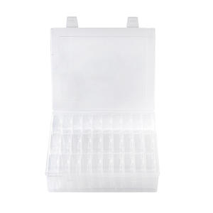 Juego de cajas de almacenamiento transparentes, organizador de plástico rectangular de 30 piezas con compartimentos para abalorios y suministros de pintura con diamantes - Product Image 2