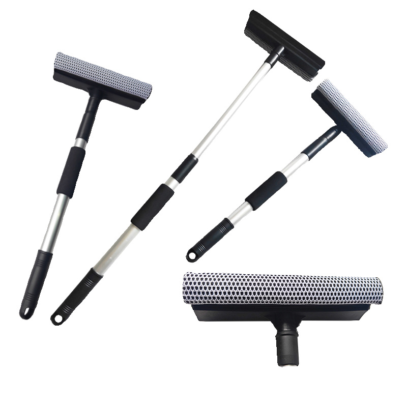 Double-sided multi-functional stainless steel car window wiper
