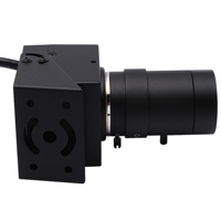 Kamera USB Webcam Zoom Optik 10X, Kamera Web Varifocus 5-50mm 2MP dengan CMOS OV2710,1080@30fps Kamera Web Raspberry Pi