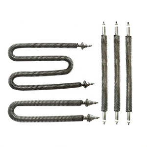U W <span class=keywords><strong>L</strong></span> Shape 220V <span class=keywords><strong>Elemento</strong></span> calefactor con aletas <span class=keywords><strong>Elemento</strong></span> calefactor de aleta en espiral de aire eléctrico - Product Image 1
