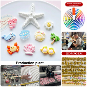 Funda de Teléfono con Diseño de Dibujos Animados de Resina con Temática Oceánica, Estrella de Mar, <span class=keywords><strong>Cangrejo</strong></span>, Delfín, Accesorios de Joyería DIY con Técnica de Goteo de Aceite - Product Image 3