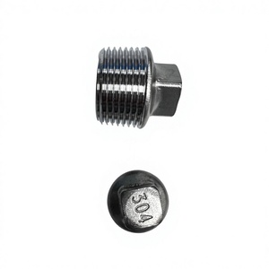 Tapón de rosca macho hueco de cabeza cuadrada de acero inoxidable 304 BSP para tuberías de agua y petróleo en yates marinos - Product Image 2