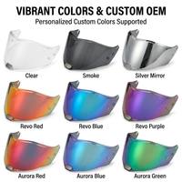Nouvelle visière de remplacement pour casque de moto LS2 FF805, en polycarbonate, protection UV, anti-rayures, fermeture rapide, toutes saisons