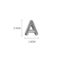 Breloques en plastique pour sabots, lettres et chiffres, décorations de chaussures pour femmes, alphabet A-Z, épingles DIY pour chaussures, cadeaux