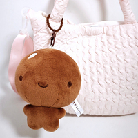 Anoeo Jouet en peluche anti-stress classique Kawaii en forme de tofu de 10 cm (4 pouces) avec rembourrage en polyester et coton PP