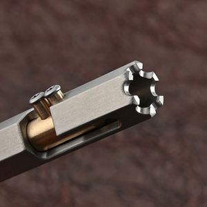 0.5mm Ballpoint <b>Pen</b> Newly Designed Hexagonal Stainless Steel <b>Pen</b> Body High Quality Enterprise Customized LOGO Business Gifts - Product Image 4