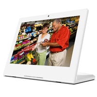 PC tout-en-un Android en forme de L, écran tactile 10 pouces, WIFI, Bluetooth, tablette Android avec RJ45, HD-MI, USB pour affichage de menus de restaurant