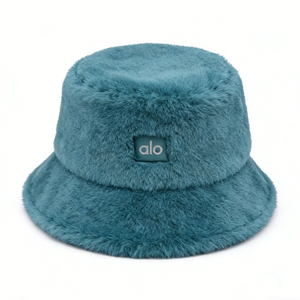 Sombrero de Pescador de Felpa para Mujer, Cálido y Suave para Invierno, con Logotipo, Ideal para Clima Frío - Product Image 6