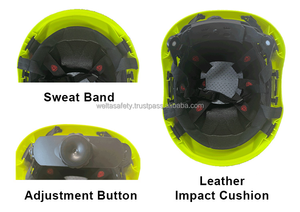 Welta PPE CE en397 Giao hàng nhanh <span class=keywords><strong>New</strong></span> Hot nhựa phản quang ngành công nghiệp kỹ thuật thông gió an toàn Mũ bảo hiểm cho công nhân - Product Image 5