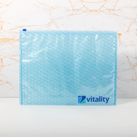 Emballage étanche biodégradable avec logo personnalisé enveloppe postale enveloppe rembourrée en poly enveloppe à bulles sac à fermeture éclair zip-lock